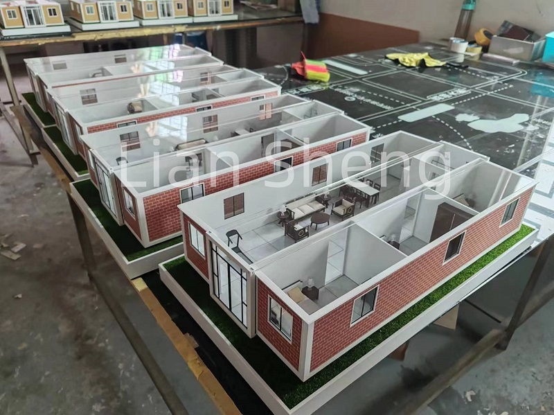Expandable Container House-modellen er så sød.